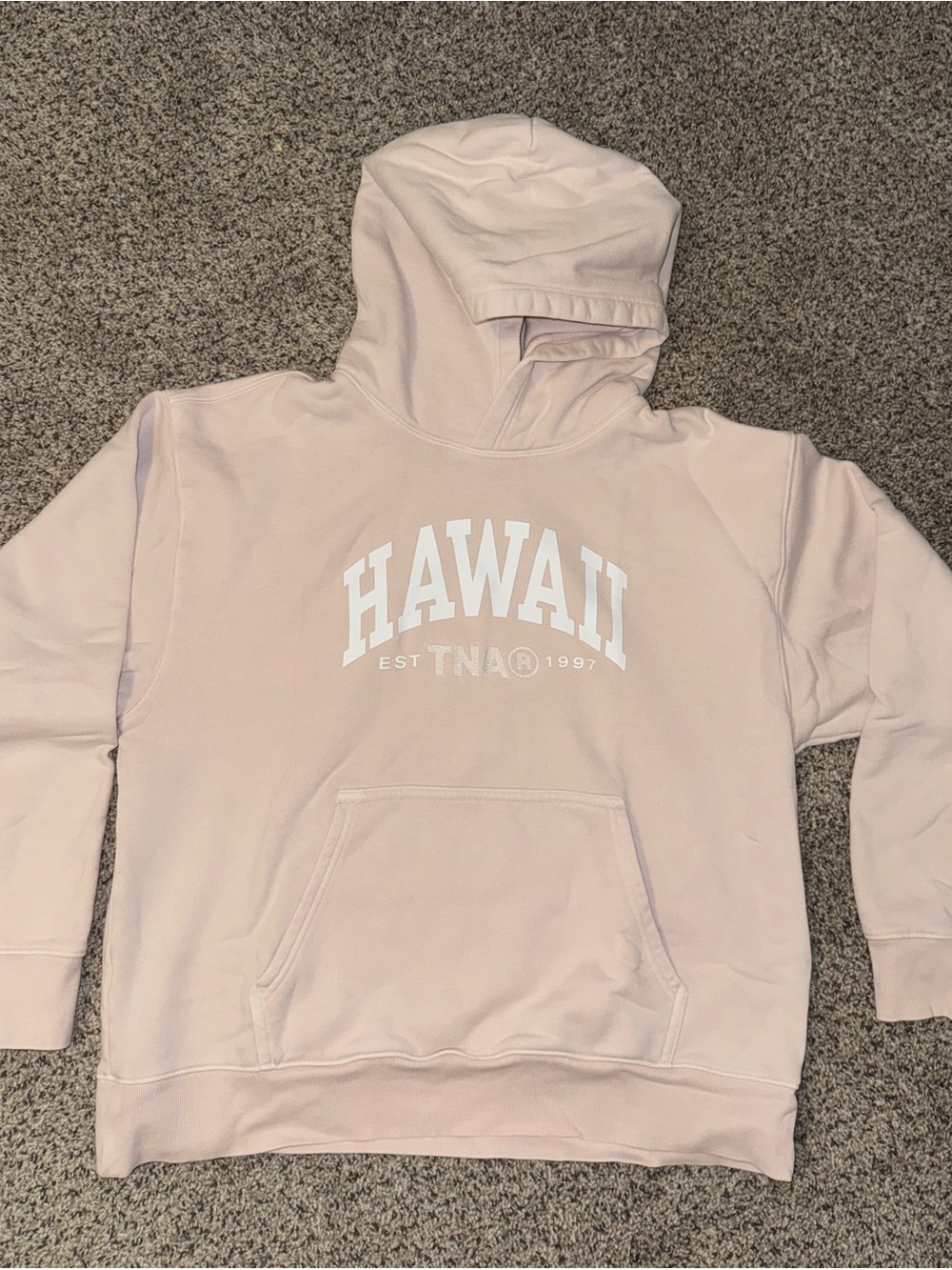 Aritzia Light Pink Hawaii Hoodie